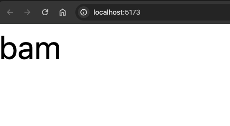 Notre application Remix affiche le message d'erreur "bam"